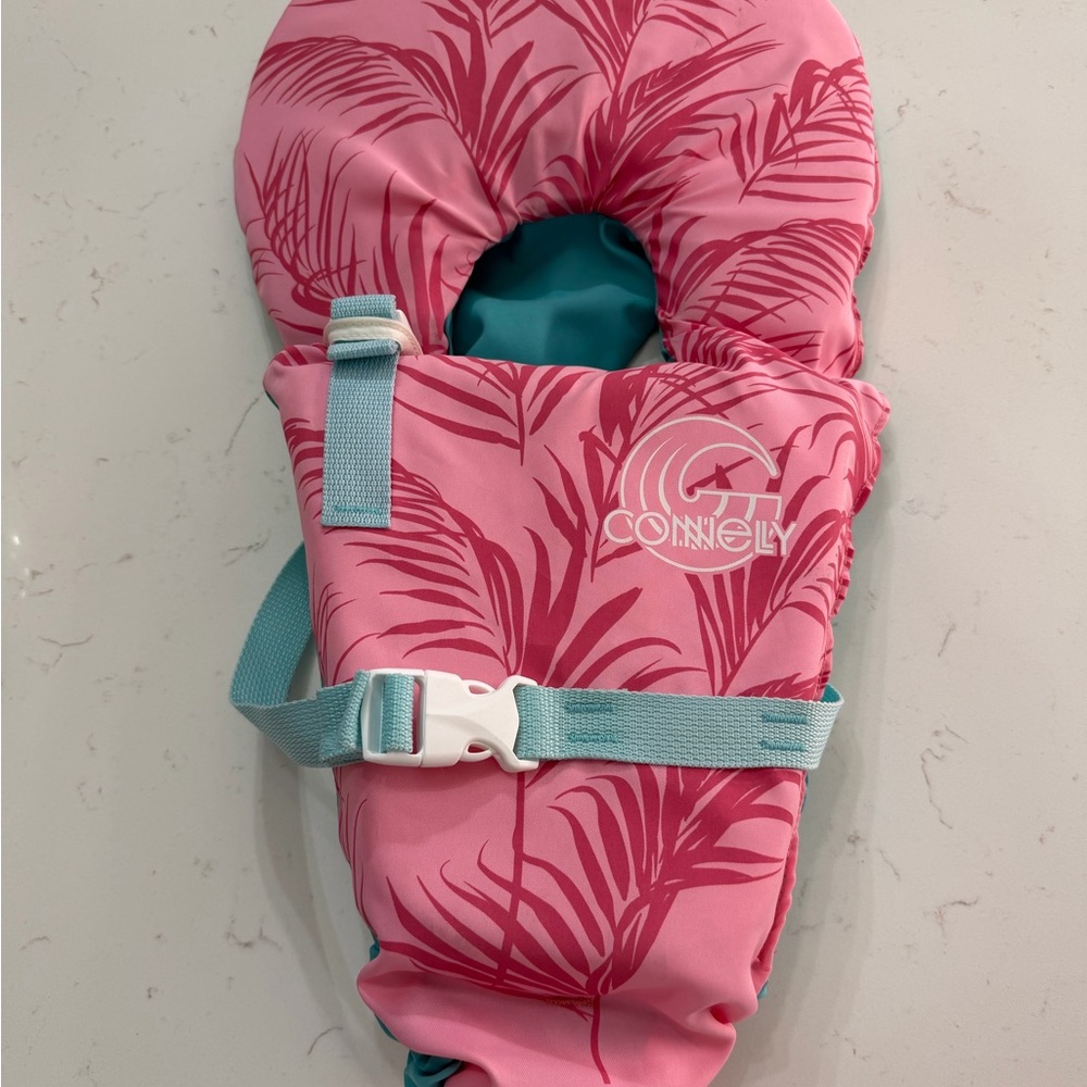 Kids Tropical Pink Life Vest